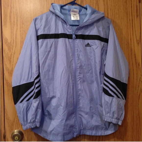 adidas rain jacket girls